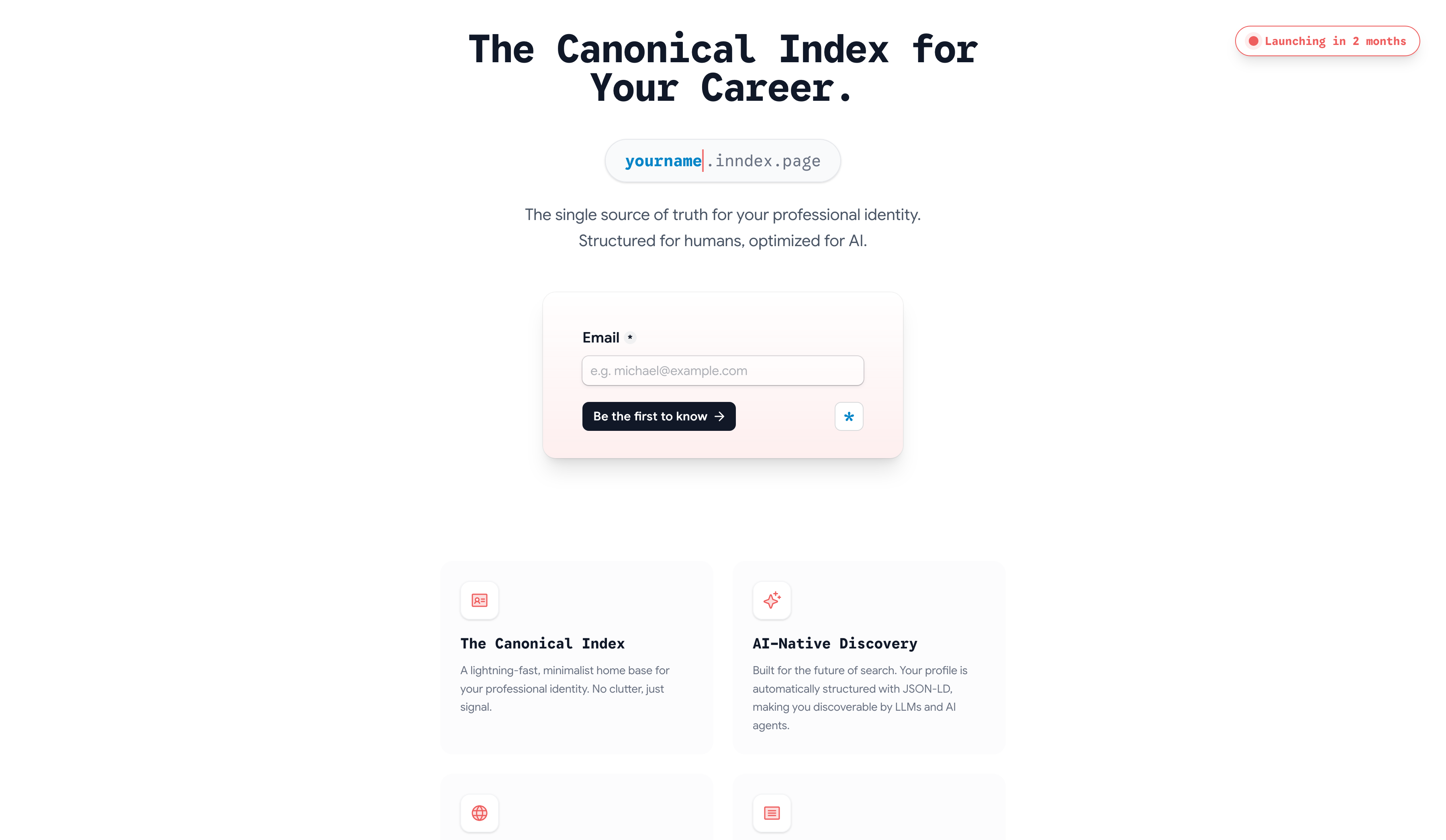Inndex Page